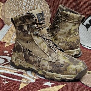 Ariat FPS Highlander Insulated Boots Men’s Size 8.5 Camo Lace Up 400 Gram